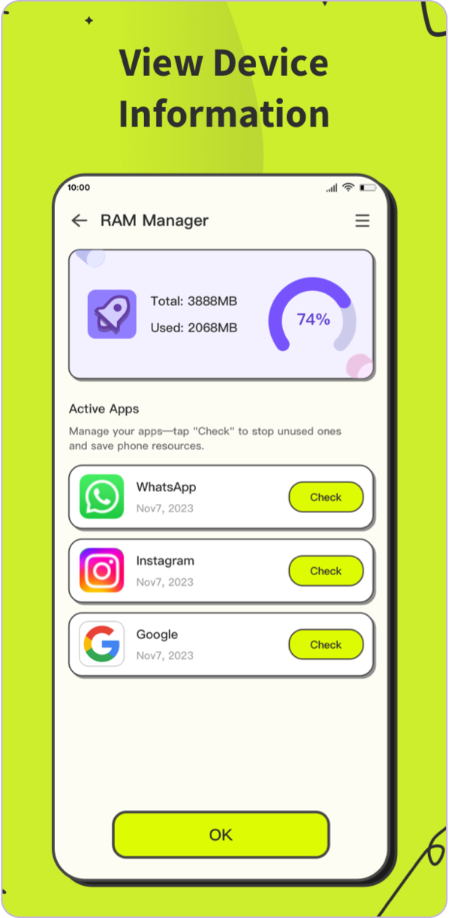 View Device Information
